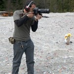 Tactical Camera Long Range Assault Stock eli TALCS on Nikon D200 kiväärin rungossa 4