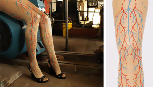 UpFactory: Collants/Bas veines et artères, sukkahousut laskimoilla ja valtimoilla