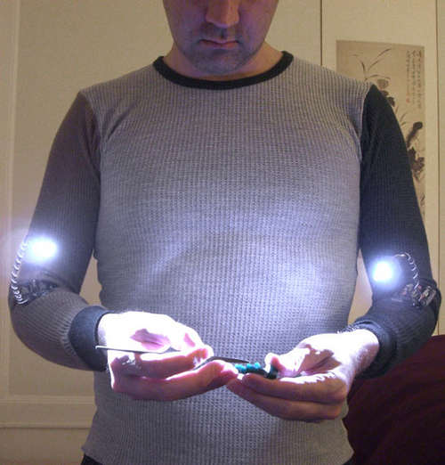 Hand Lights, tee-se-itse kyynärtaivelvalot 1