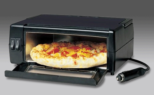 Viimein on saatu pizza-uuni autoon: Porta-Pizza Oven