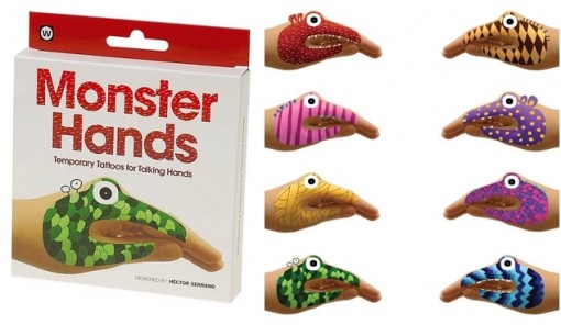 Monster Hands -pikatatuointeja