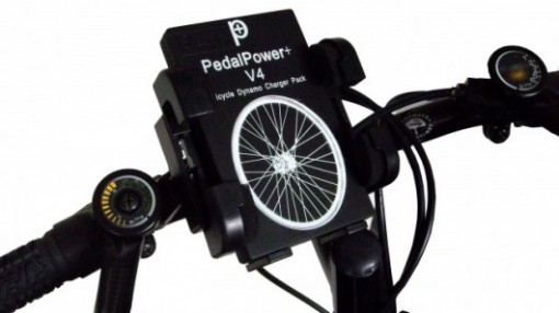 PedalPower+ dynamo lataa polkupyöräillessä pienelektroniikan