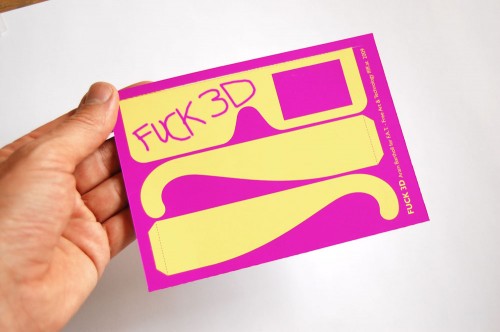 FUCK 3D !!! luottaa kaksiulotteisuuden kiehtovuuteen 2 FUCK 3D !!! luottaa kaksiulotteisuuden kiehtovuuteen 2