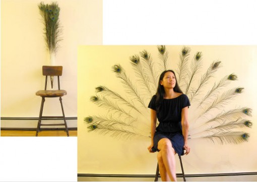 Peacock Chair on riikinkukko