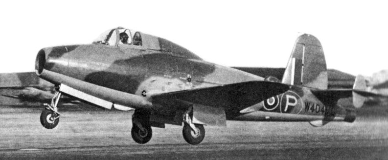 Gloster E28-39:n ensimmäinen prototyyppi