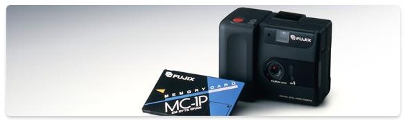 Fuji DS-1P, ensimmäinen muistikorttia käyttävä digikamera