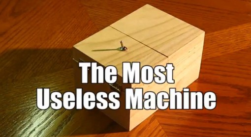 Maailman turhin laite on mielenkiintoinen ja sen voi rakentaa itse