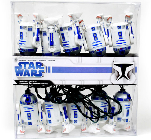R2-D2 -jouluvalot R2-D2 -jouluvalot