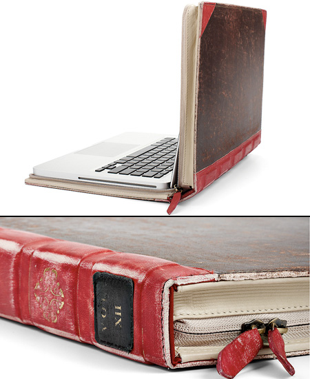 TwelveSouth: BookBook on kirjalta näyttävä MacBookin säilytyspussi