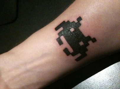 Space-Invader-Tattoos