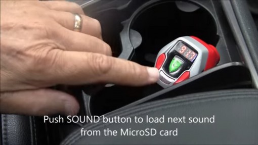 SoundRacex X käytössä