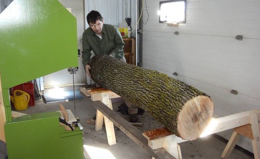 Tukki sahan läheisyyteen