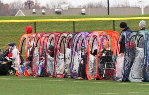 Podit rivissä urheilukisassa