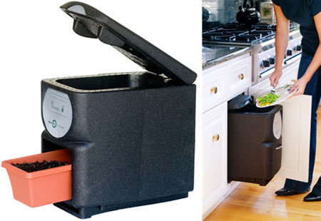 NatureMill PLUS kompostoi sisätiloissa