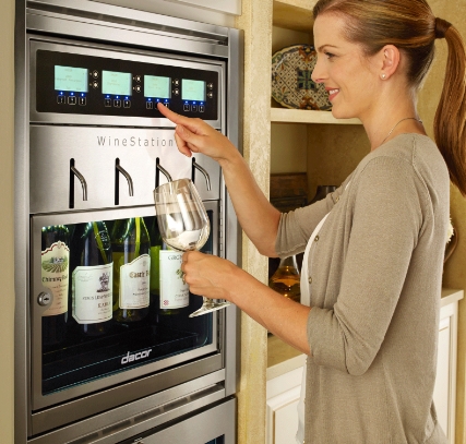 Discovery WineStation käytössä