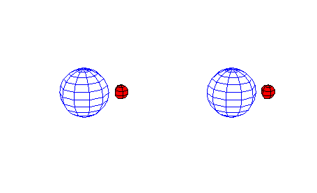 Stereogrammi, jota katsotaan silmät ristissä (gif-animaatio)