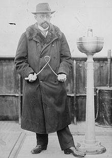 Kuuluisa saksalainen varpumies, Otto Edler von Graeve 1900-luvun alussa