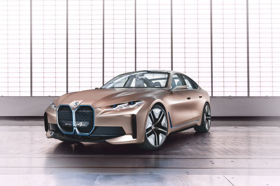 Tältä näyttää Gold BMW / 2021 i4 concept Ensi vuonna