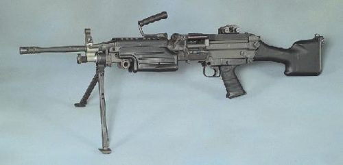 Machine gun, 5.56mm, M249 Squad Automatic Weapon System (SAWS)