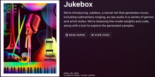 Jukebox-tekoäly