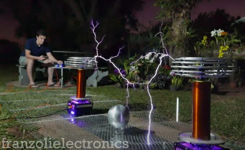 Toto's 'Africa' Performed On Tesla Coils