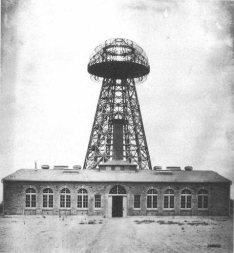 Wardenclyffe Tower Long Islandilla 1904