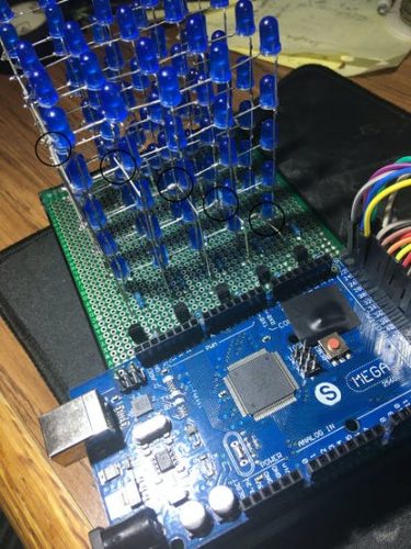 5 x 5 x 5 -tee-se-itse-ledi-kuutio