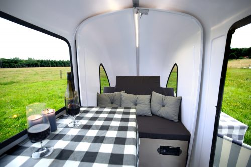 Polkupyörä - asuntovaunu - Wide Path Bicycle Camper