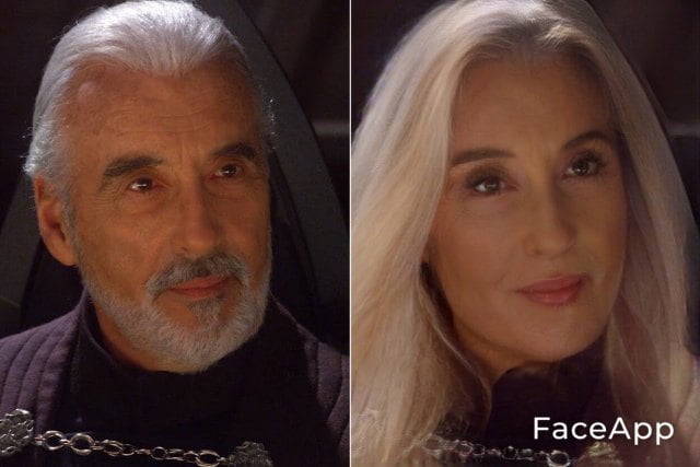 Count Dooku naisena