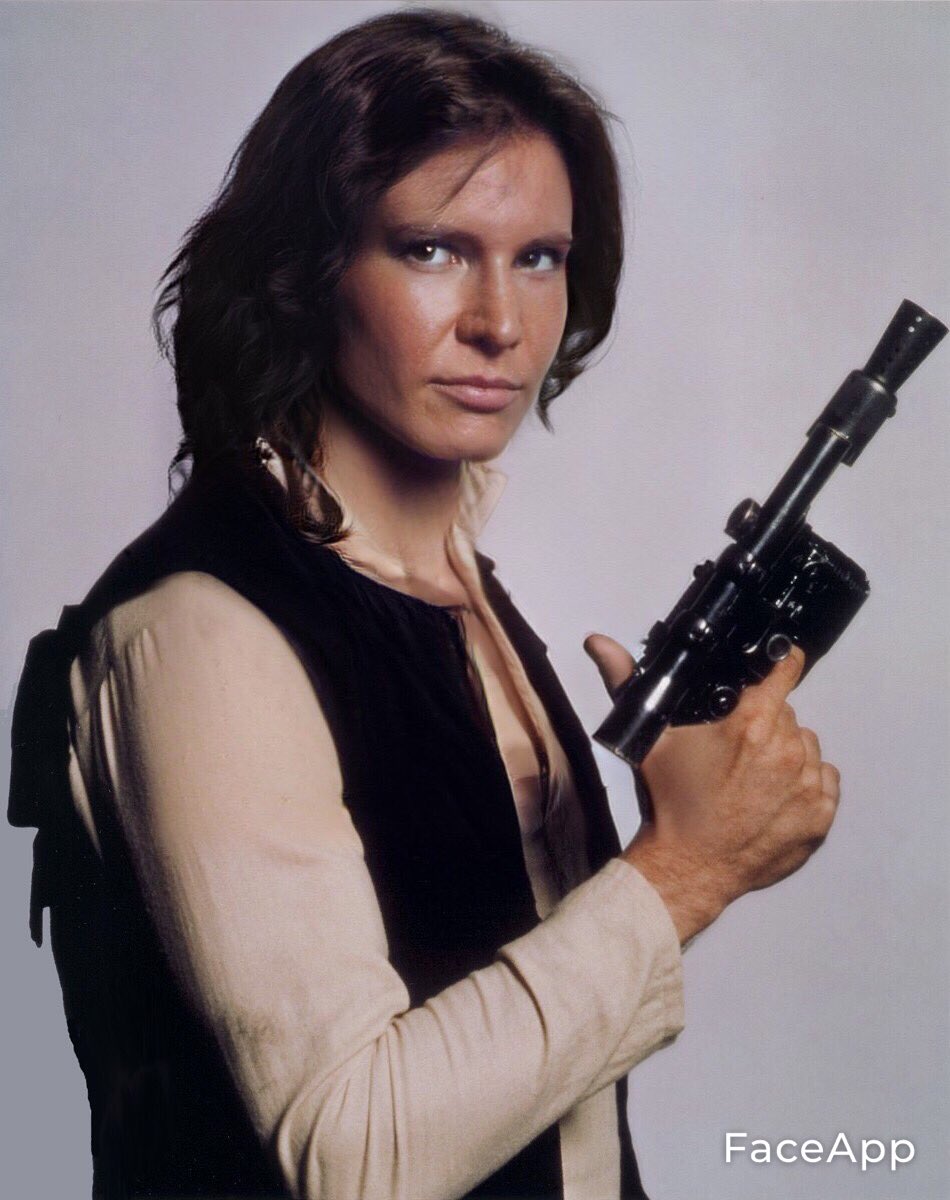 Han Solo naisena