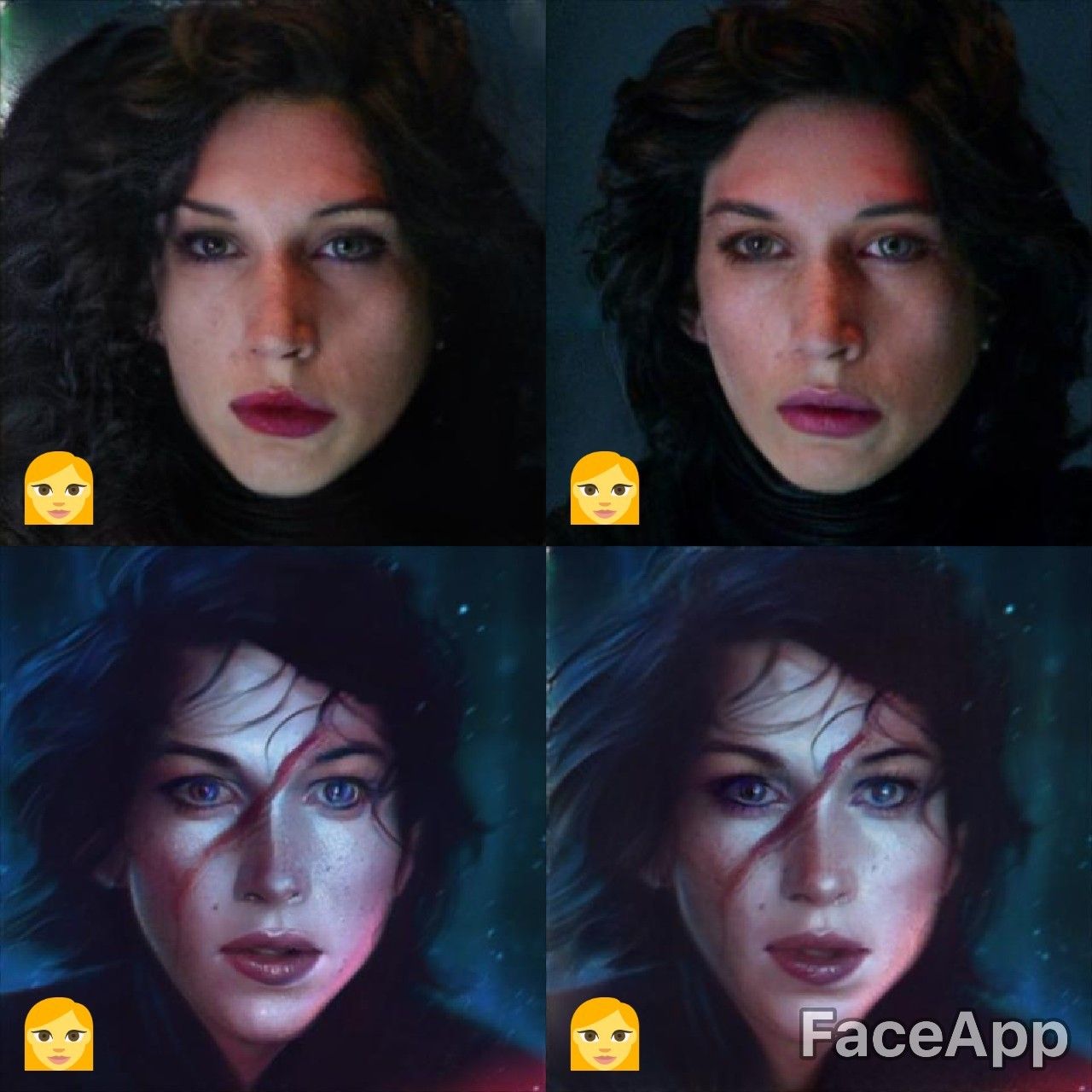 Kylo Ren naisena