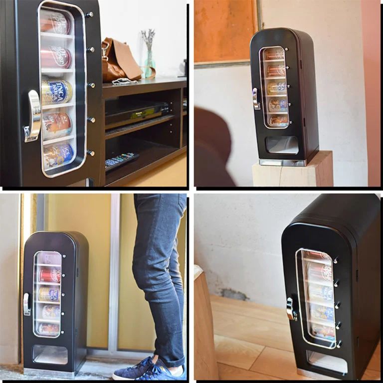 Mini -- limsa-automaatti - jääkaappi 10 tölkille