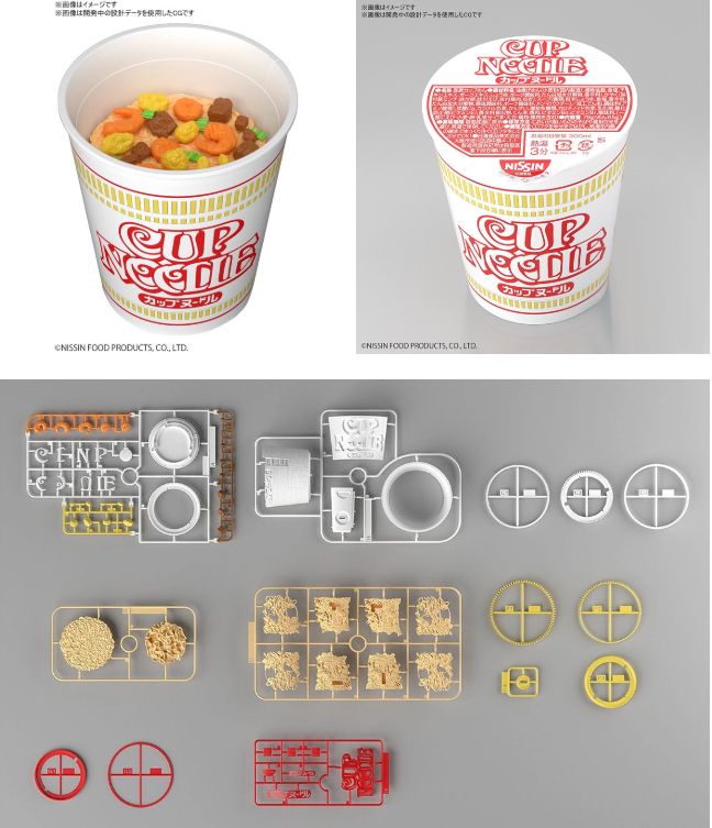 Bandai - Nissin Cup Noodle rakennussarja