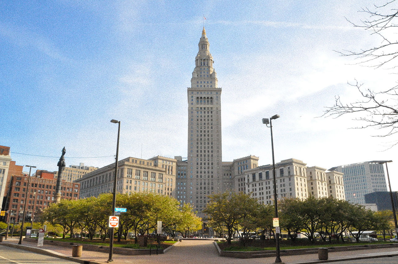 erminal Tower overlooking Public Square