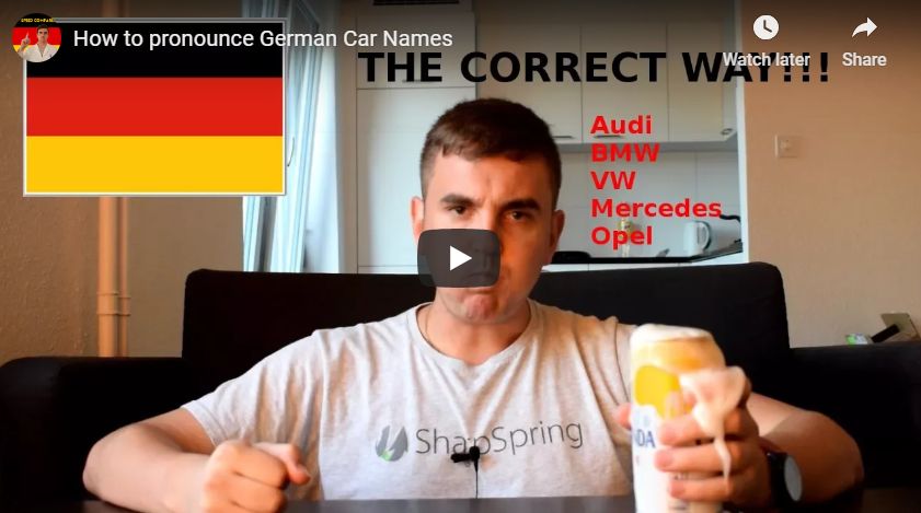 Näin äännetään saksalaiset autojen merkit // Kuinka äännetään saksalaiset automerkit ?