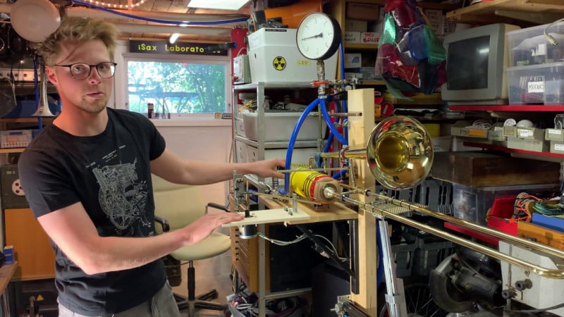 Robotic Trombone: The RoboTrombo Music Machine