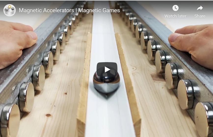 Magnetic Accelerators Magnetic Games